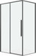 Миниатюра изображения товара Душевая стенка Grossman Galaxy 90x195 / 200.K33.01.90.42.00 (графит сатин/стекло прозрачное)