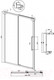 Миниатюра изображения товара Душевая дверь Grossman Cosmo 140x195 / 100.K33.02.140.42.00 (графит сатин,стекло прозрачное)