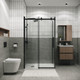 Миниатюра изображения товара Душевой уголок Grossman Classic 110x90x195 / 120.K33.04.1190.21.00 (черный матовый/стекло прозрачное)