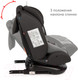 Миниатюра изображения товара Автокресло Siger Престиж Isofix Lux / KRES3942 (графит)