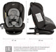 Миниатюра изображения товара Автокресло Siger Престиж Isofix Lux / KRES3942 (графит)