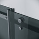 Миниатюра изображения товара Душевой уголок Grossman Classic 100x90x195 / 120.K33.04.1090.21.10 (черный матовый/тонированно стекло)