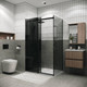 Миниатюра изображения товара Душевой уголок Grossman Classic 100x90x195 / 120.K33.04.1090.21.10 (черный матовый/тонированно стекло)