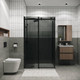 Миниатюра изображения товара Душевой уголок Grossman Classic 100x90x195 / 120.K33.04.1090.21.10 (черный матовый/тонированно стекло)
