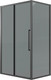 Миниатюра изображения товара Душевой уголок Grossman Cosmo 100x80x195 / 120.K33.02.1080.21.10 (черный матовый/тонированно стекло)