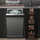 Миниатюра изображения товара Посудомоечная машина Weissgauff DW 4539 Inverter Touch AutoOpen Inox