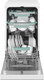 Миниатюра изображения товара Посудомоечная машина Weissgauff DW 4539 Inverter Touch AutoOpen White