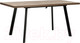 Миниатюра изображения товара Обеденный стол Импэкс Leset Ковен 120 (черный/дуб велингтон)