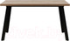 Миниатюра изображения товара Обеденный стол Импэкс Leset Ковен 140 (черный/дуб велингтон)
