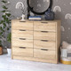 Миниатюра изображения товара Комод пеленальный Pituso Optimum ЛДСП (дуб сонома)