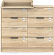 Миниатюра изображения товара Комод пеленальный Pituso Optimum ЛДСП (дуб сонома)