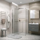 Миниатюра изображения товара Душевой уголок Grossman Pragma 100x90x195 / 120.K33.03.1090.10.02 (хром/стекло шиншилла)
