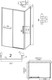 Миниатюра изображения товара Душевой уголок Grossman Style 100x90x195 / 120.K33.05.1090.10.02 (хром/стекло шиншилла)