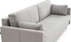 Миниатюра изображения товара Диван Mio Tesoro Дублин 497 (светло-серый 841)