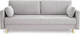 Миниатюра изображения товара Диван Mio Tesoro Дублин 497 (светло-серый 841)