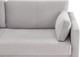 Миниатюра изображения товара Диван Mio Tesoro Дублин 497 (светло-серый 841)