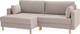 Миниатюра изображения товара Диван угловой Mio Tesoro Дублин 497 (бежевый 1101)