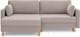 Миниатюра изображения товара Диван угловой Mio Tesoro Дублин 497 (бежевый 1101)