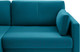 Миниатюра изображения товара Диван угловой Mio Tesoro Дублин 497 (аквамарин 1102)