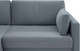 Миниатюра изображения товара Диван угловой Mio Tesoro Дублин 497 (серый 968)
