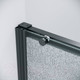 Миниатюра изображения товара Душевая дверь Grossman Galaxy 100x195 / 100.K33.01.100.21.02 (черный матовый/стекло шиншилла)