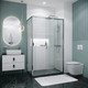 Миниатюра изображения товара Душевой уголок Grossman Style 110x90x195 / 120.K33.05.1190.10.00 (хром/прозрачное стекло)