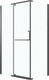 Миниатюра изображения товара Душевой уголок Grossman Pragma 120x80x195 / 120.K33.03.1280.21.02 (черный матовый/стекло шиншилла)