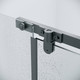 Миниатюра изображения товара Душевой уголок Grossman Pragma 120x80x195 / 120.K33.03.1280.21.02 (черный матовый/стекло шиншилла)