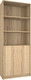 Миниатюра изображения товара Стеллаж МДК СЛШ3 широкий с 2 дверьми и полками 780x386x2000 (дуб сонома)