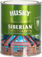 Миниатюра изображения товара Лазурь для древесины Husky Siberian Суперлазурь (900мл, бесцветный)