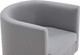 Миниатюра изображения товара Кресло мягкое Mio Tesoro Агата 351 (серый 1174)