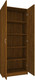 Миниатюра изображения товара Стеллаж МДК СЛШ2 широкий закрытый 780x386x2000 (орех гварнели)