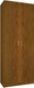 Миниатюра изображения товара Стеллаж МДК СЛШ2 широкий закрытый 780x386x2000 (орех гварнели)