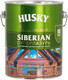Миниатюра изображения товара Лазурь для древесины Husky Siberian Суперлазурь (2.7л, ореховое дерево)