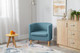 Миниатюра изображения товара Кресло мягкое Mio Tesoro Агата 351 (синий 1175)