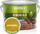 Миниатюра изображения товара Лазурь для древесины Husky Siberian Суперлазурь (9л, калужница)