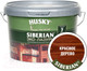 Миниатюра изображения товара Лазурь для древесины Husky Siberian Эко-Лазурь Полуматовая (2.5л, красное дерево)