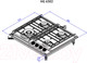 Миниатюра изображения товара Газовая варочная панель Korting HG 6302 CTB