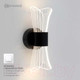 Миниатюра изображения товара Бра Estares Dio 12W 2Y-ON/OFF-230x80x85-BLACK/CLEAR-220-IP20