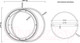 Миниатюра изображения товара Потолочный светильник Estares DLR 12W R-150-CW-WHITE/WHITE-220-IP44
