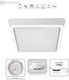 Миниатюра изображения товара Потолочный светильник Estares DLS 25W S-265-CW-WHITE/WHITE-220-IP44