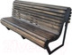 Миниатюра изображения товара Скамья садовая Saniji С52 2000x400x1000