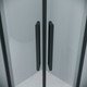 Миниатюра изображения товара Душевой уголок Grossman Classic 100x100x195 / 301.K33.04.1010.21.00 (черный матовый/прозрачное стекло)