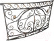 Миниатюра изображения товара Ограждение балконное Saniji 1300x200x1000