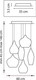 Миниатюра изображения товара Люстра Lightstar Pentola 803067