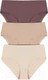 Миниатюра изображения товара Комплект женских трусов Mark Formelle 412075-3 (р.106, кофейная роза1)