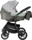 Миниатюра изображения товара Детская универсальная коляска Alis Alvaro 2 в 1 (Al 10, темно-серый/светло-серый/шалфей кожа)