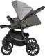 Миниатюра изображения товара Детская универсальная коляска Alis Alvaro 2 в 1 (Al 10, темно-серый/светло-серый/шалфей кожа)