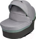 Миниатюра изображения товара Детская универсальная коляска Alis Alvaro F 3 в 1 (Al 10, темно-серый/светло-серый/шалфей кожа)
