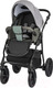 Миниатюра изображения товара Детская универсальная коляска Alis Alvaro F 3 в 1 (Al 10, темно-серый/светло-серый/шалфей кожа)